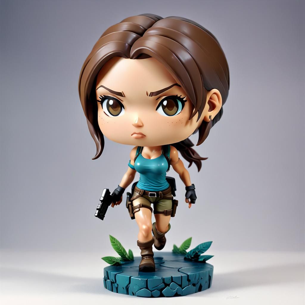 Lara Bobble head  by @M_Jay