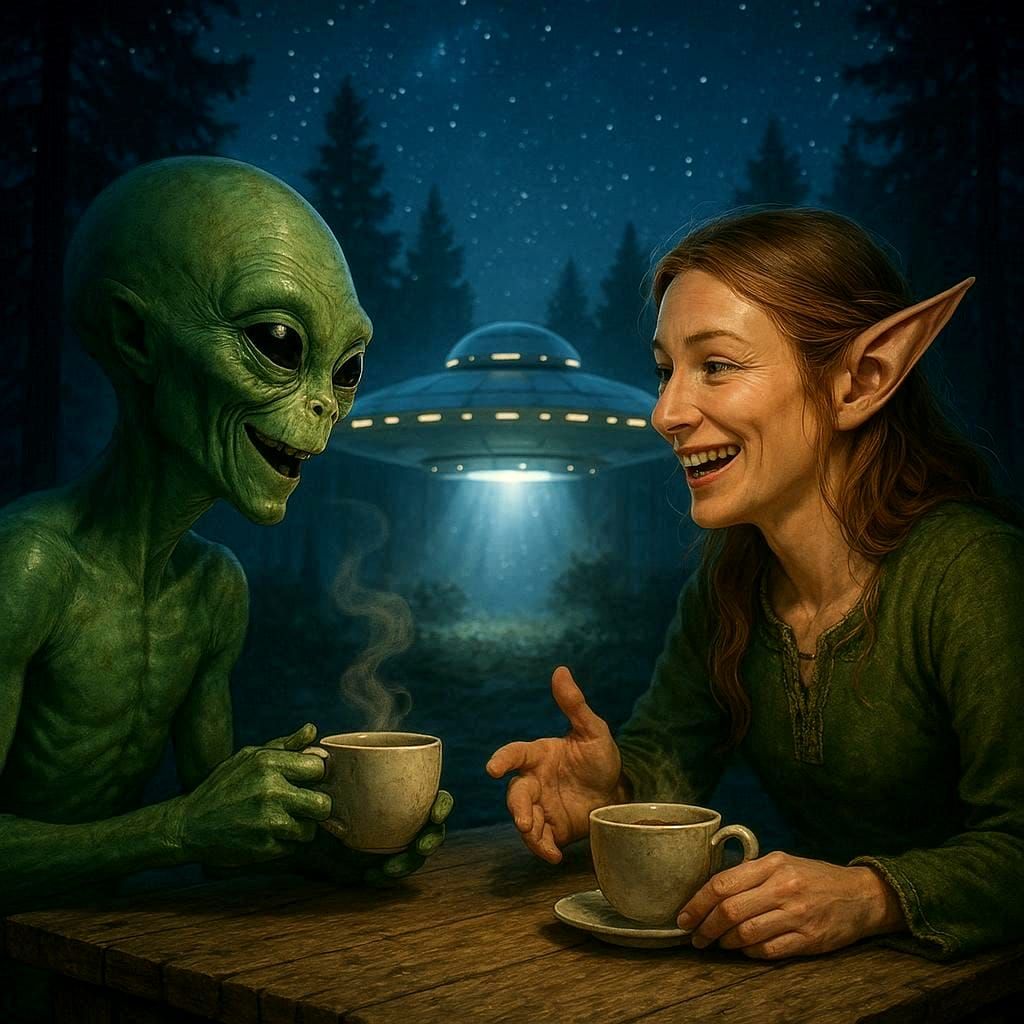 thank god, they don't believe in us...