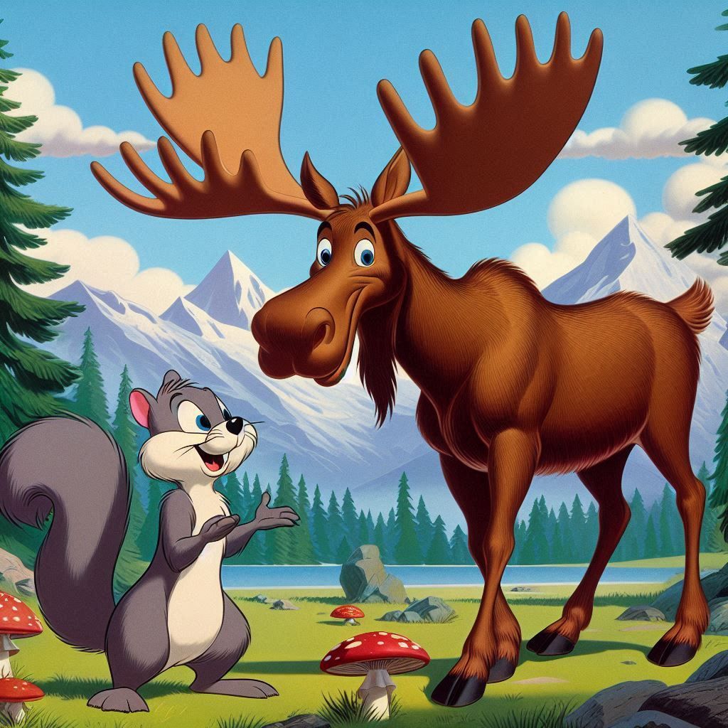 Moose and Squirrel