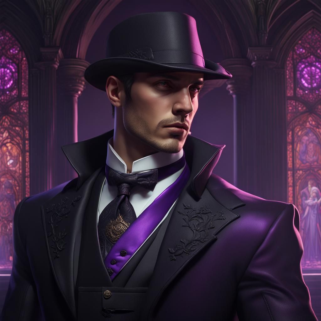 gothic fantasy art, portrait, young man, medieval Italian mafioso goon ...