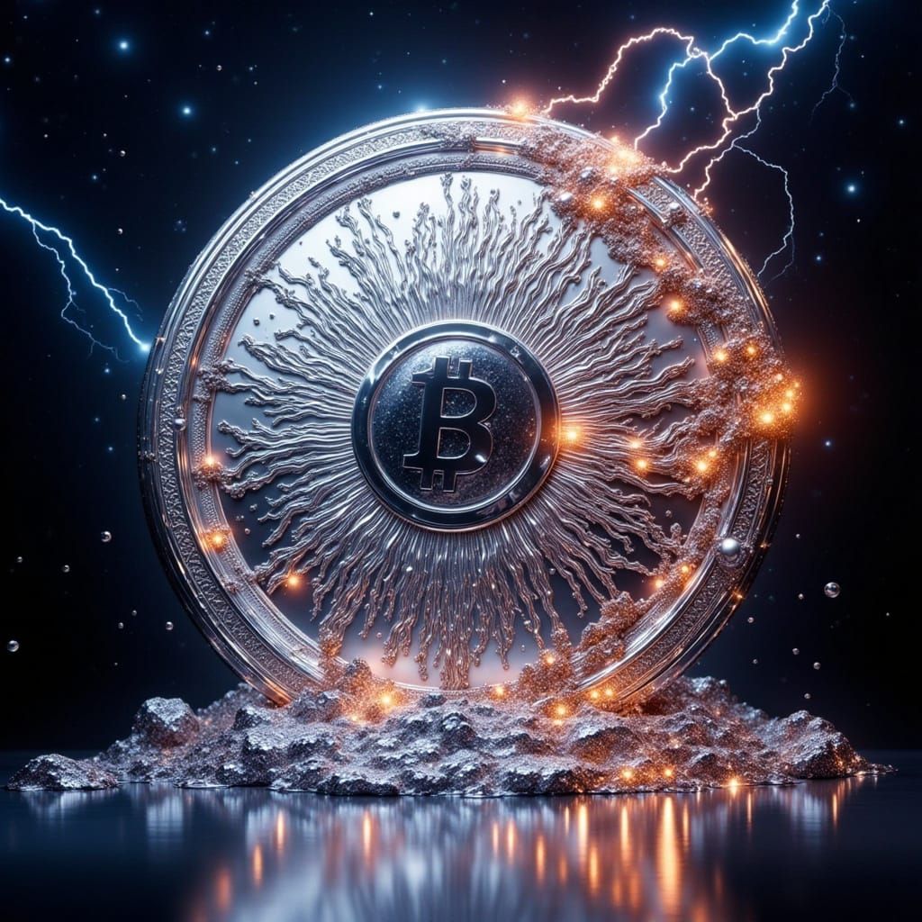 Silver Trophy Medallion