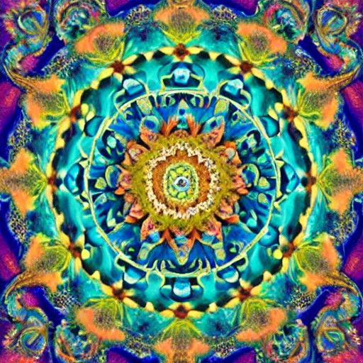 Tropical mandala
