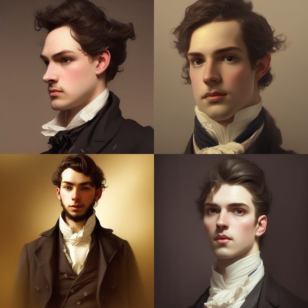 1800's London young aristocratic man