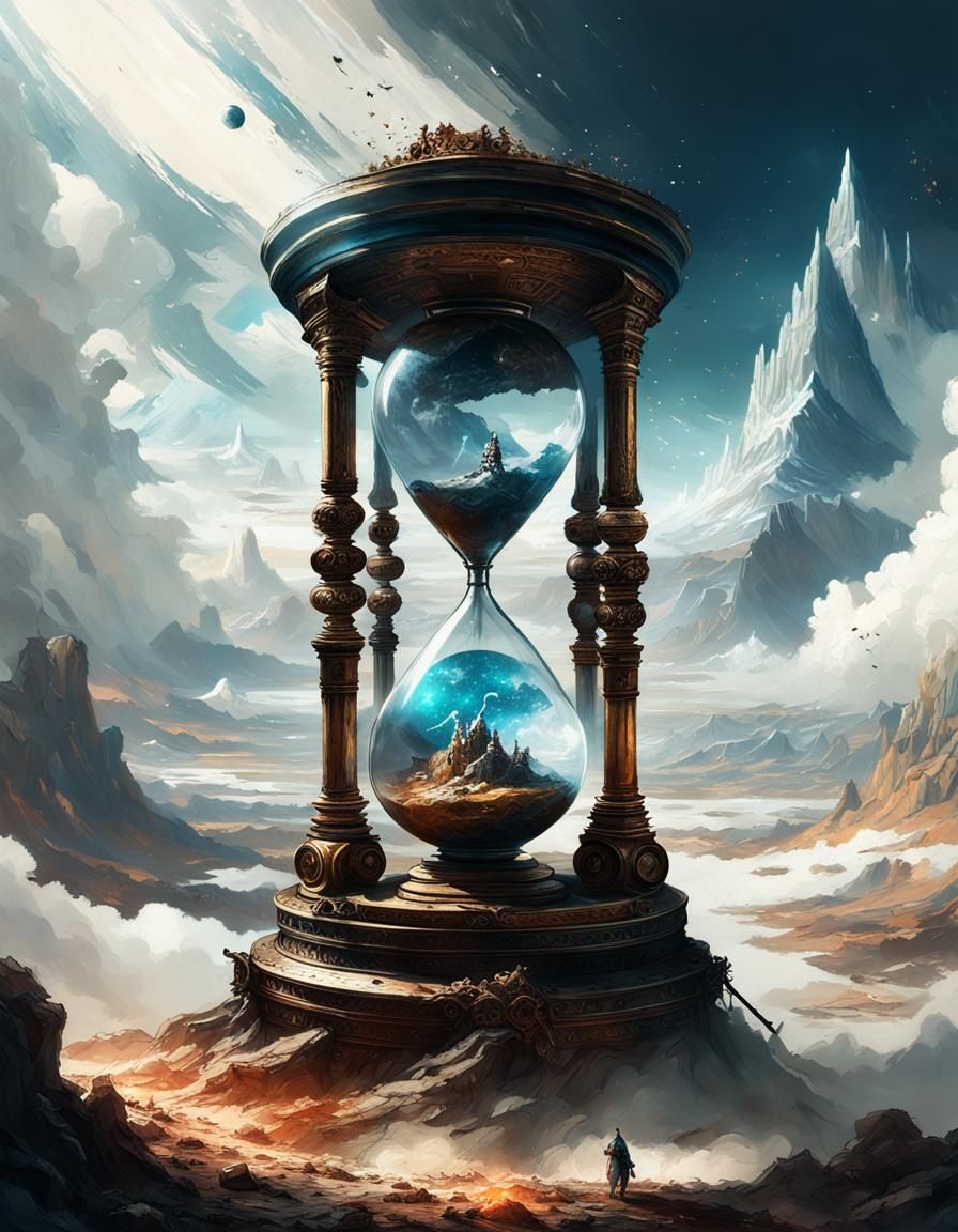 Hourglass - AI Generated Artwork - NightCafe Creator