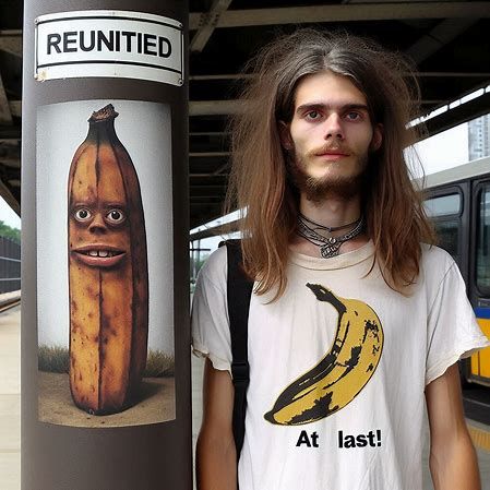 I tell ya', after seeing this, I'm expecting some BIG banana news in the near future!