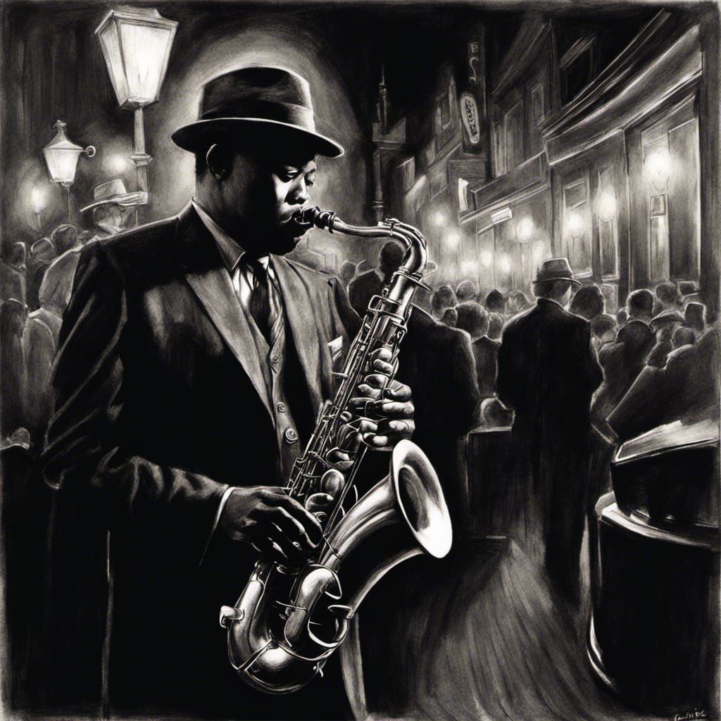 Night on sale jazz saxophone