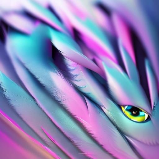 Pastel Feathers