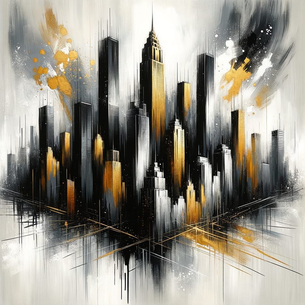 Abstract cityscape  by @Jane Jay