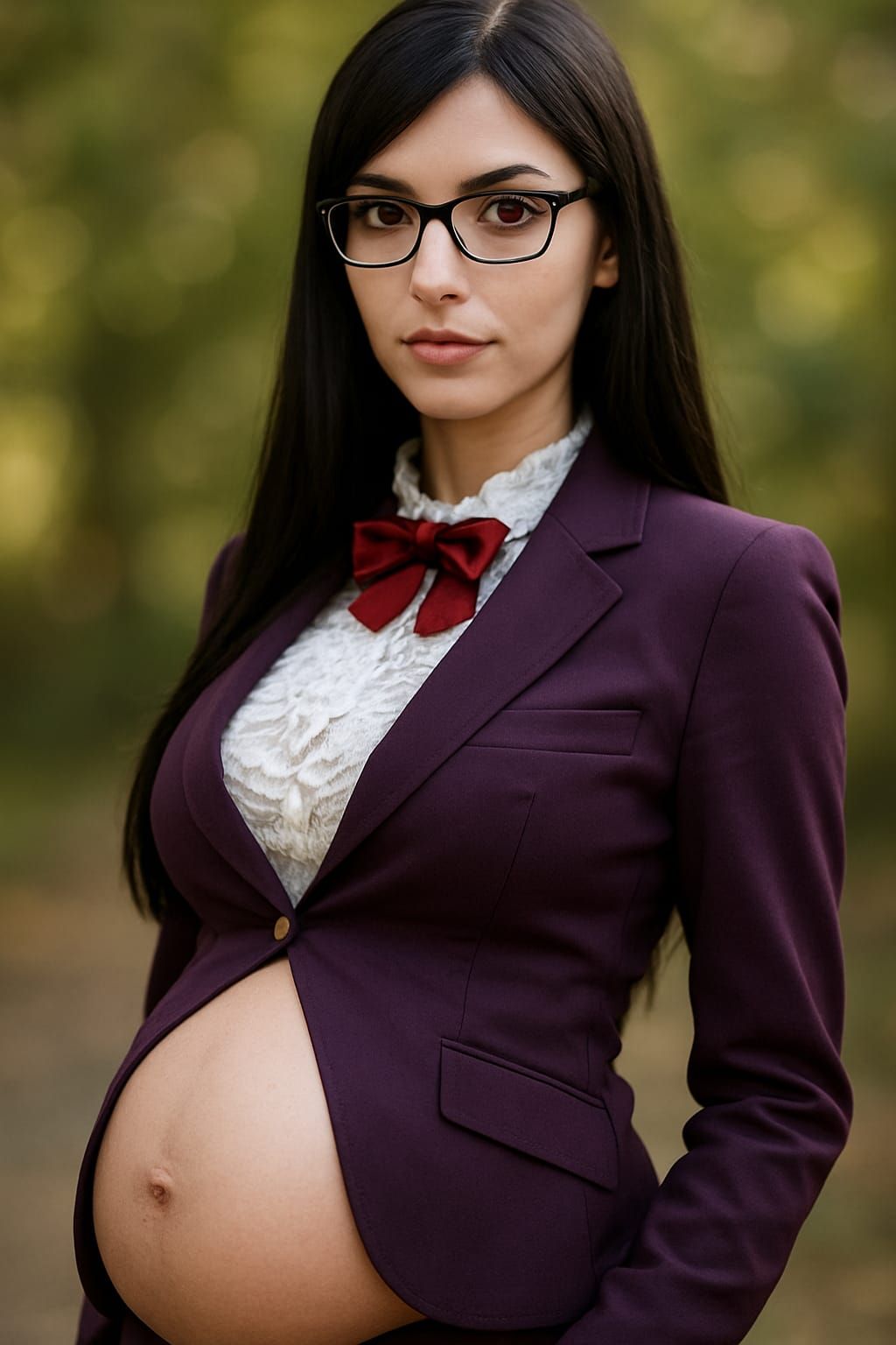 Benevolent human form Pregnant Nya/myarlathotep from the und...