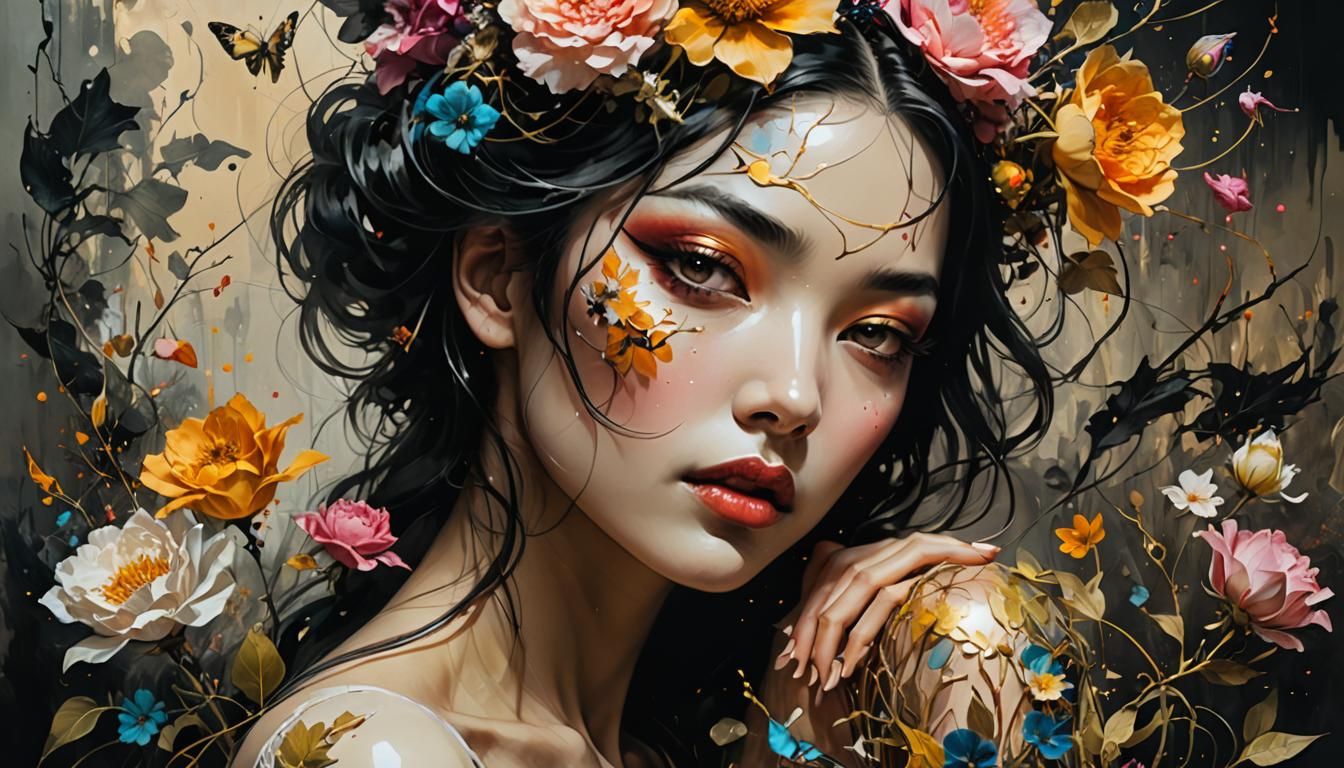 Petals Before Sunset