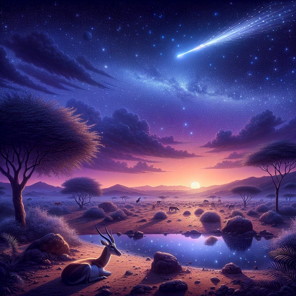 Midnight comet
