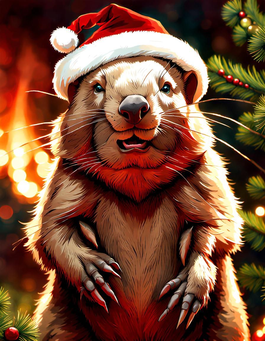 Wombat Christmas