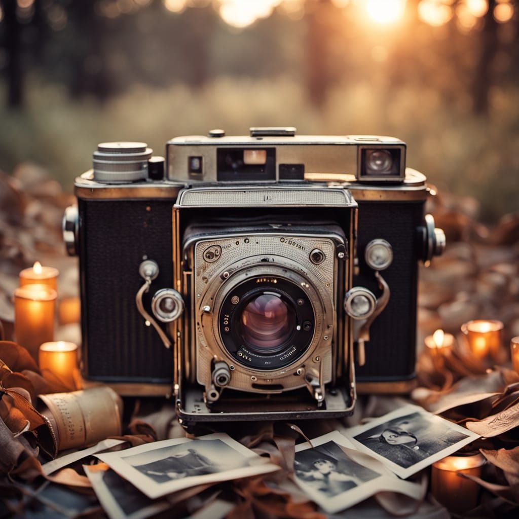 The Forgotten Film Roll
"A box of old film rolls spilling open, each frame glowing with tiny moving memories, ...  by @Tiger princess 