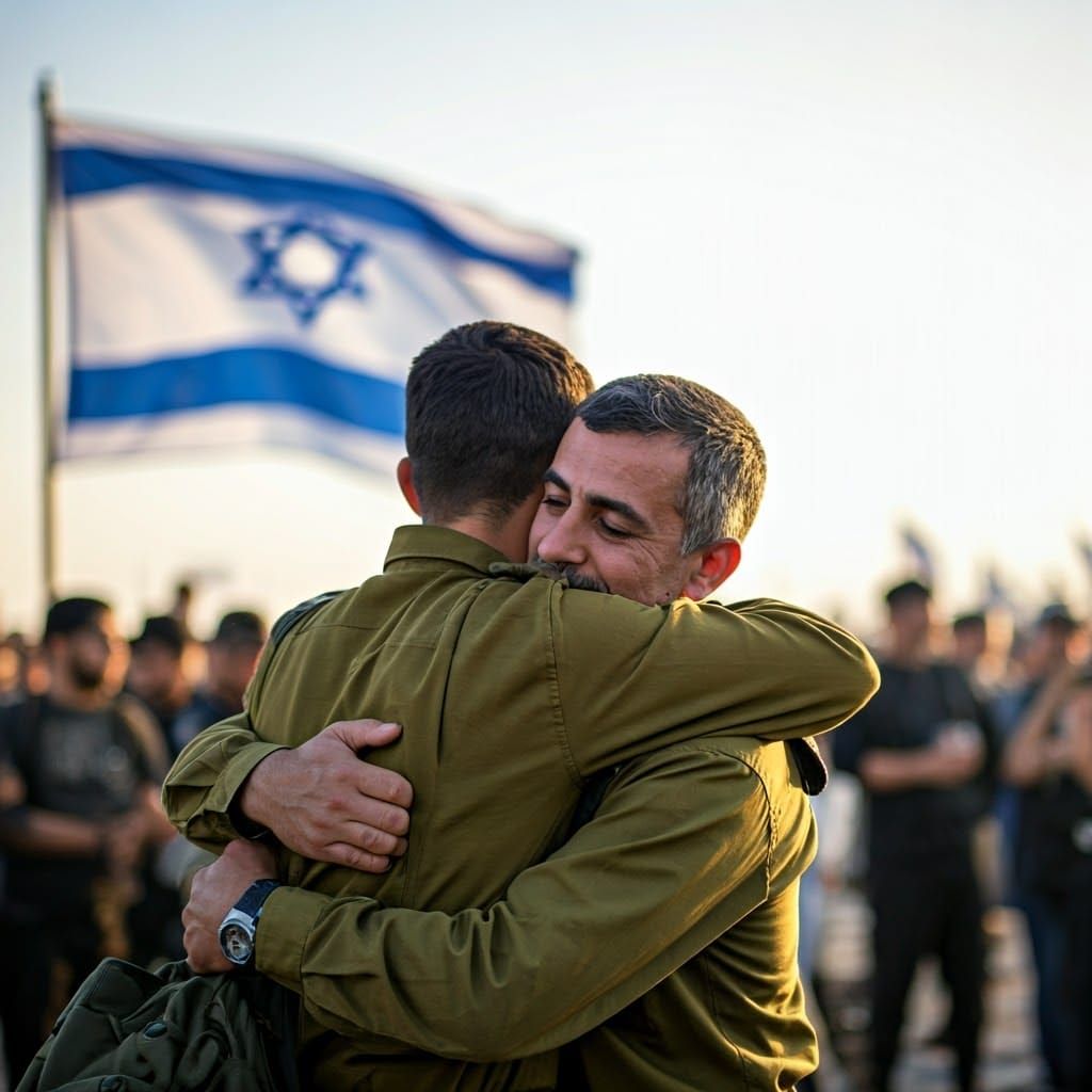 Israeli Soldier's Heartfelt Reunion at Home