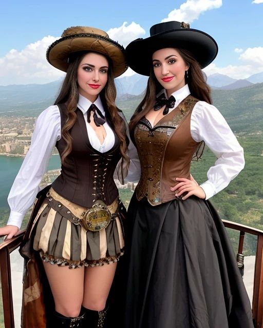 Steampunk Couple