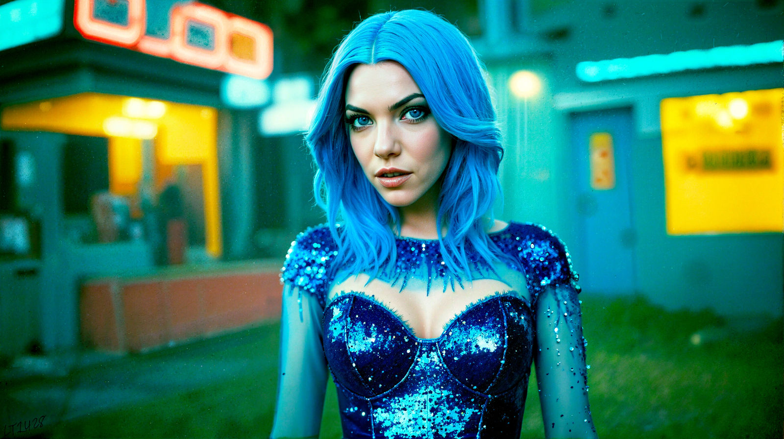 Mattie Love - Glitter in the air series. newly upscaled.