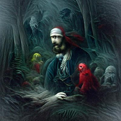 A man in search of treasure