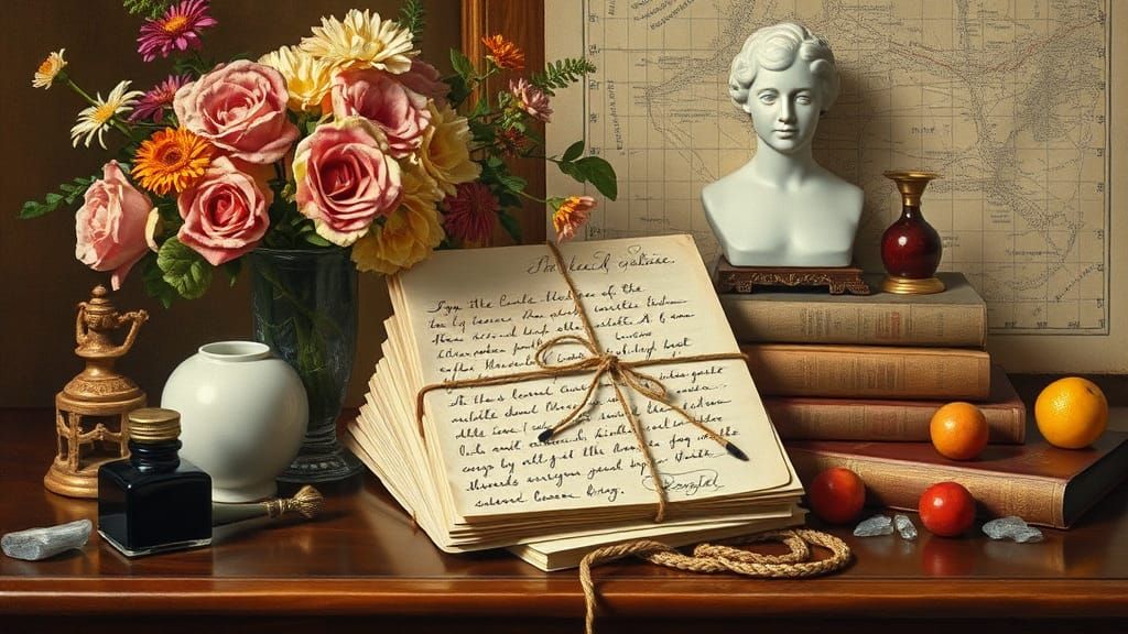 MC Eischer Weird Vanitas stilllife flowers, vases, glass, sculpture