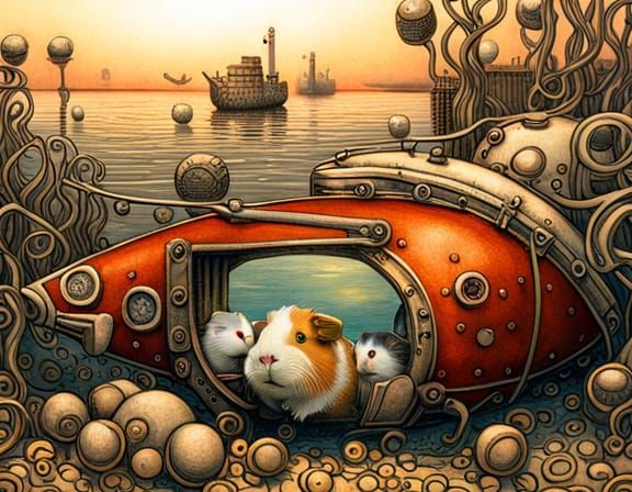 guinea pig submarine