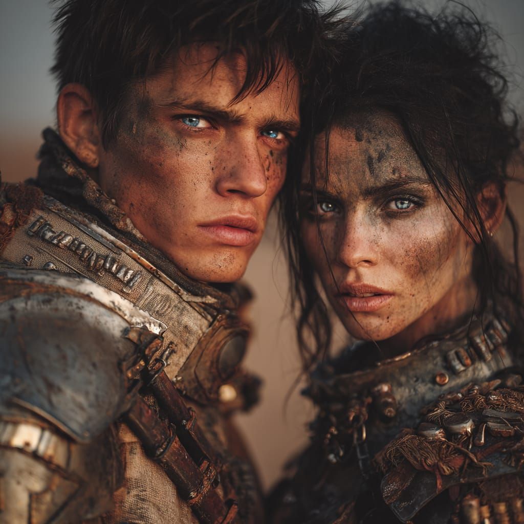 Seraxa Vale — The Queen of the Wasteland and Lucen Drax — The Warrior’s Heart