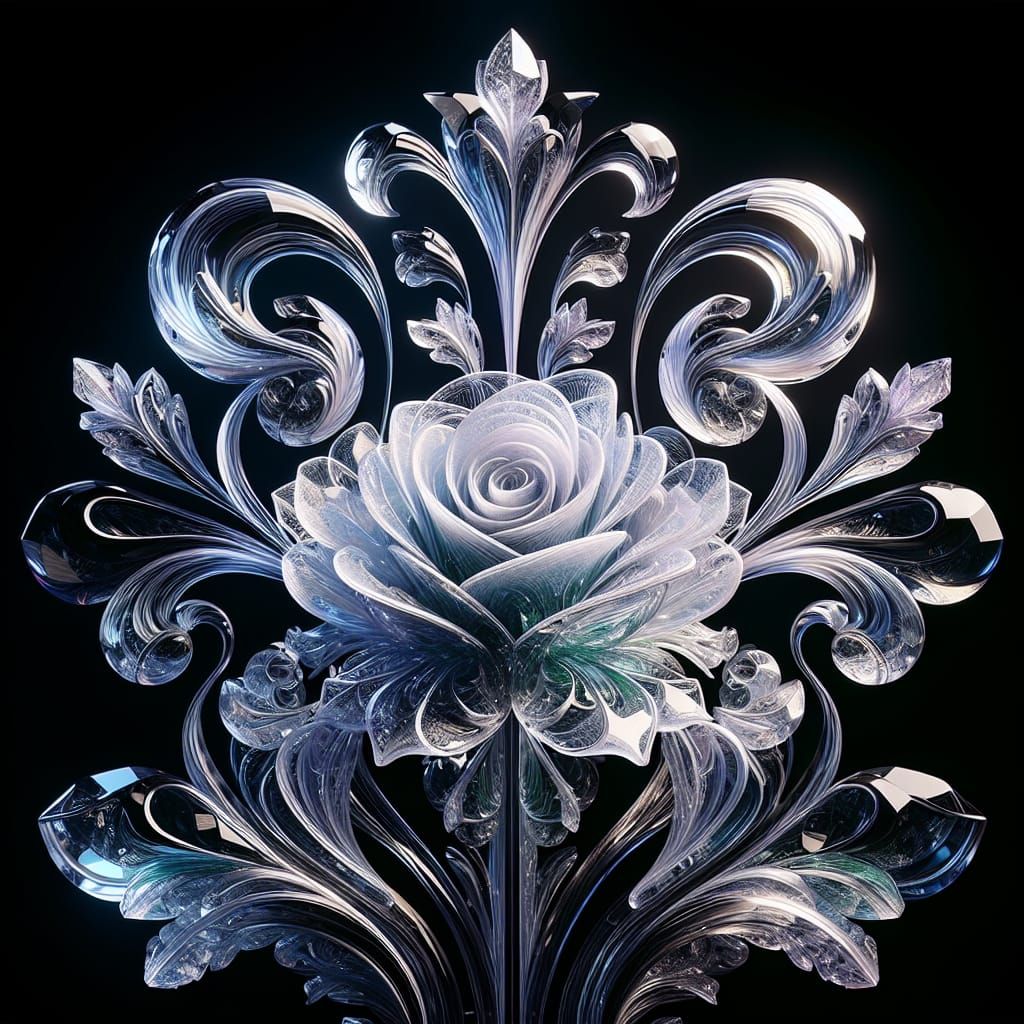 GLASS ROSES 4