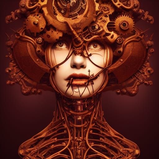Halloween Steampunk Woman