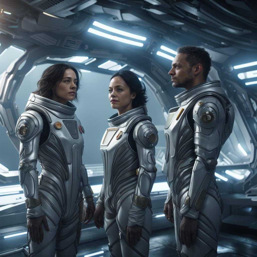 Scifi crew