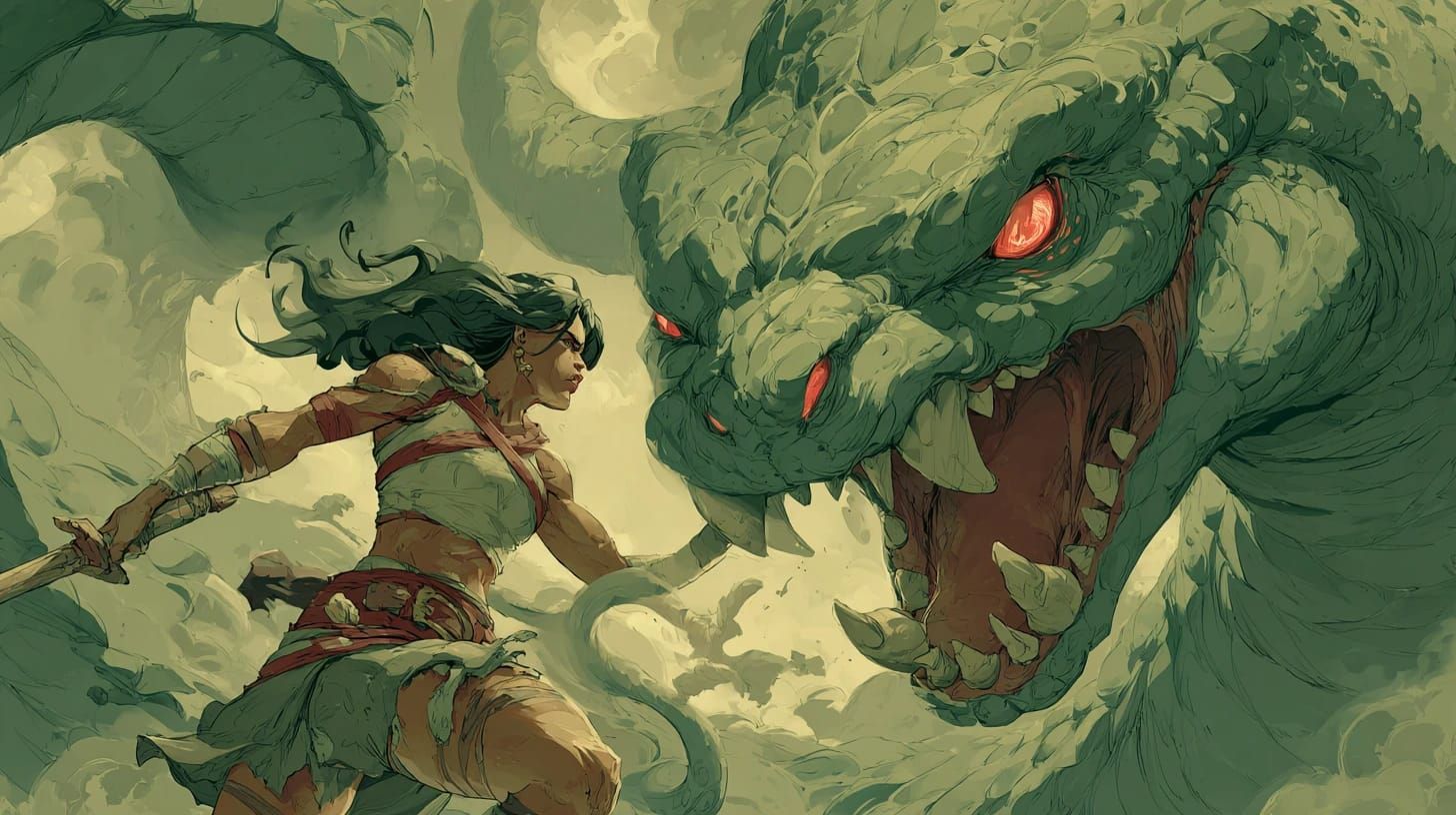 Amara and the Serpent Devil