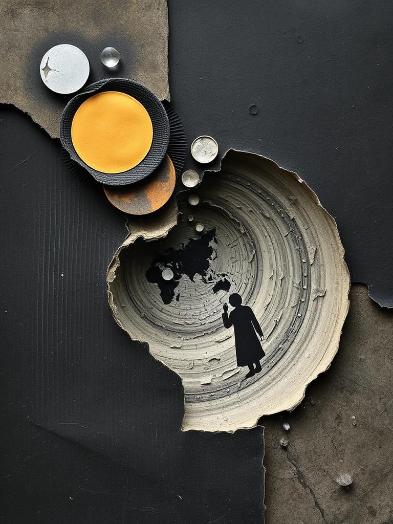 Surreal Bad Trip Illusion in Dada Style