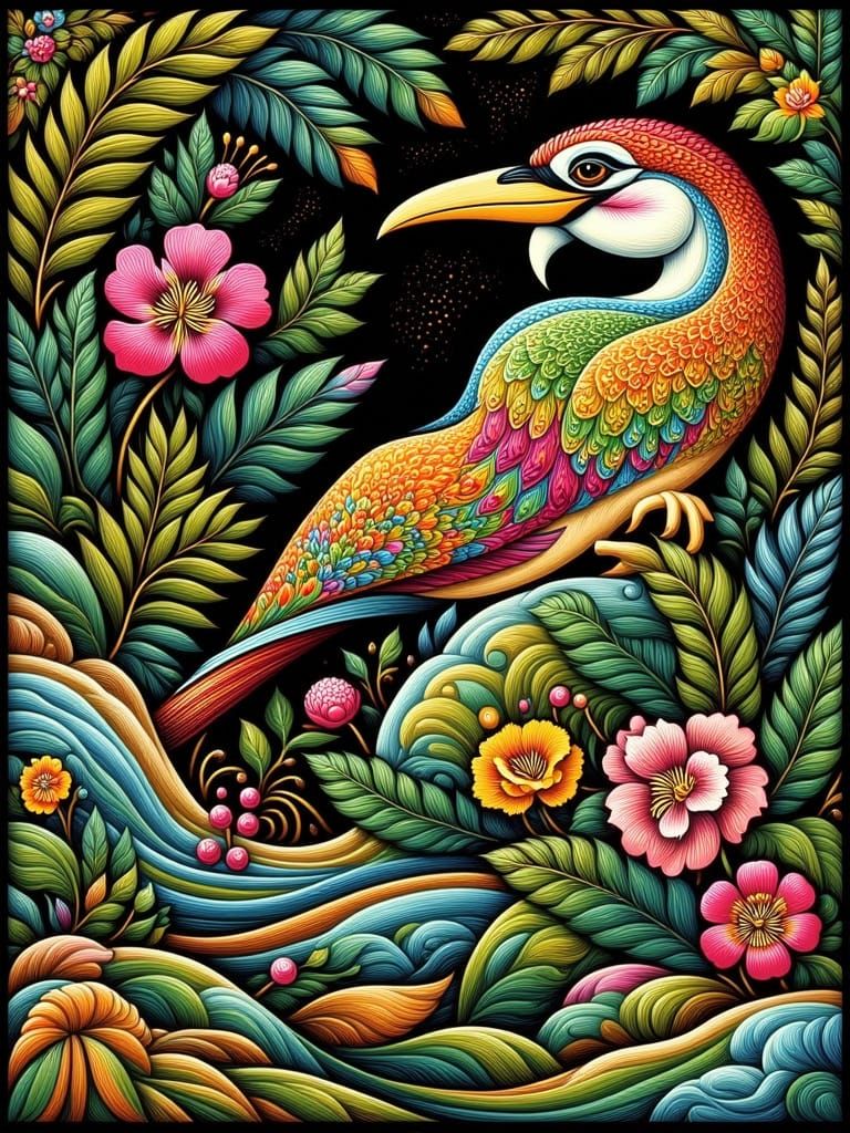 Sensual Goddess of the Tropical Paradise