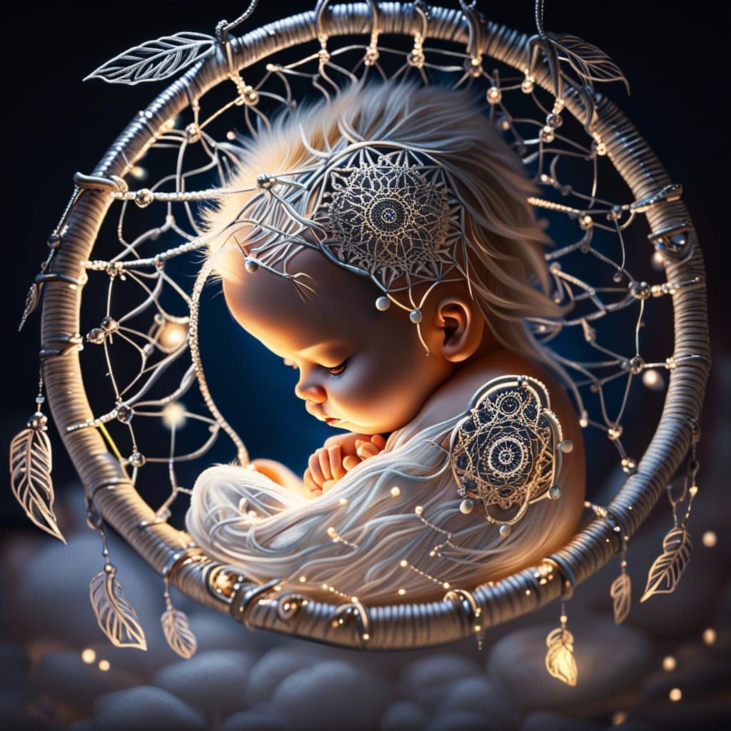 Sweet Dreams Little One  by @Leeftail_Art