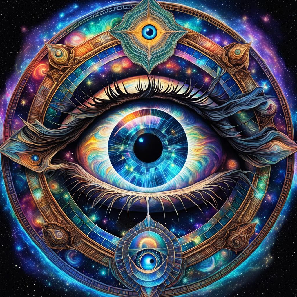 Eye of the universe - AI Generated Artwork - NightCafe Creator