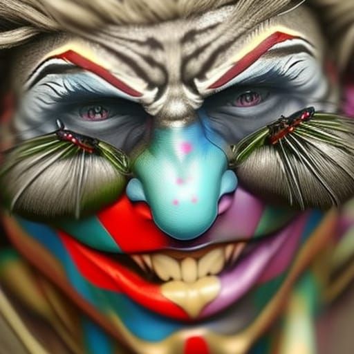 Smiles the Clown - AI Generated Artwork - NightCafe Creator