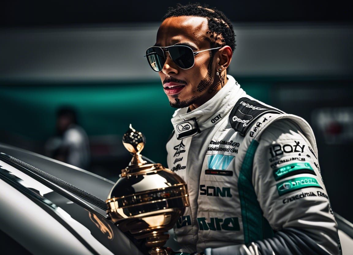 Lewis Hamilton - AI Generated Artwork - NightCafe Creator