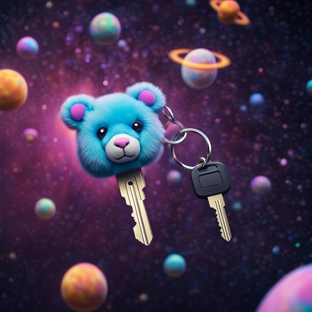 How did the car keys get there!?  by @Ideal