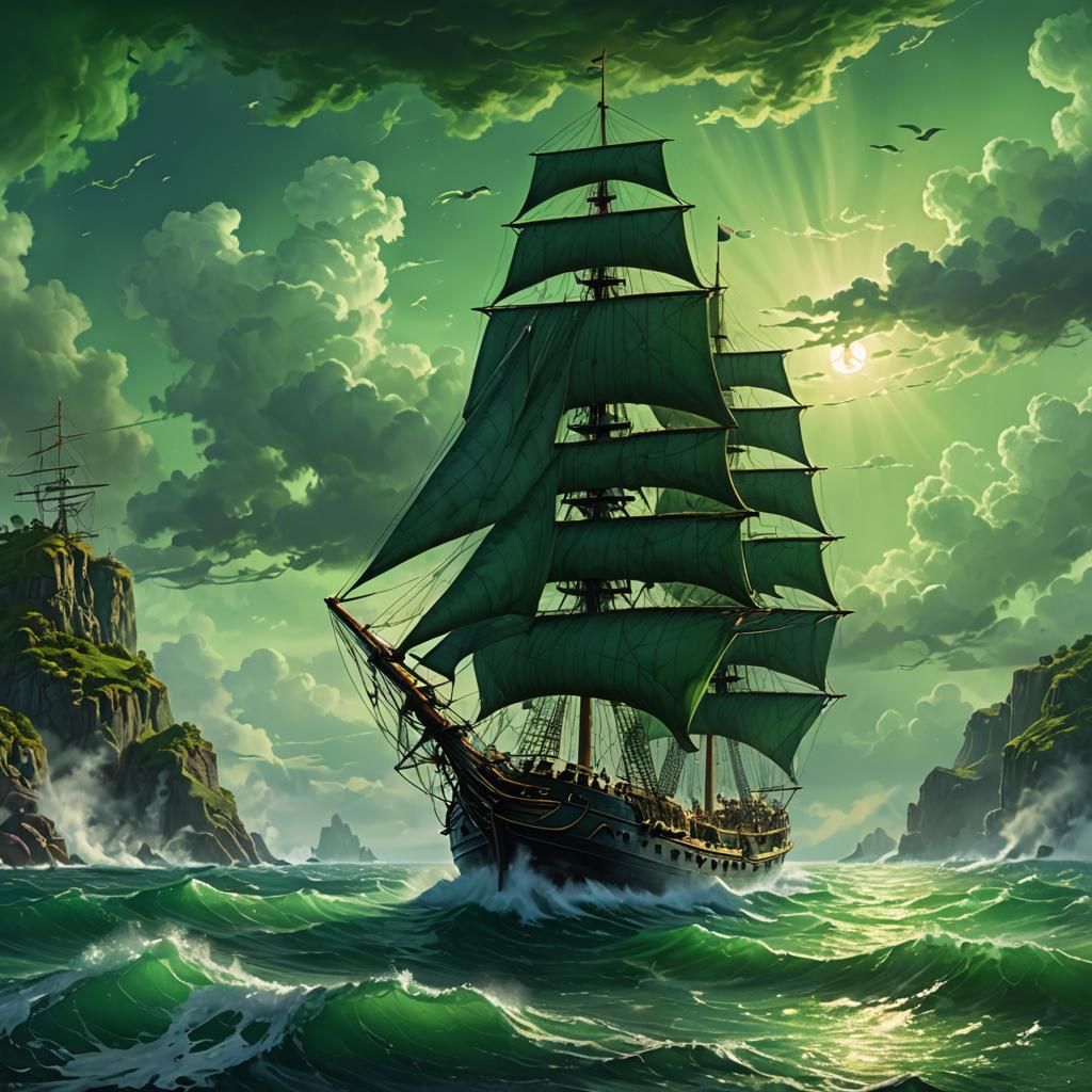 Ghost Ship  by @Caroline