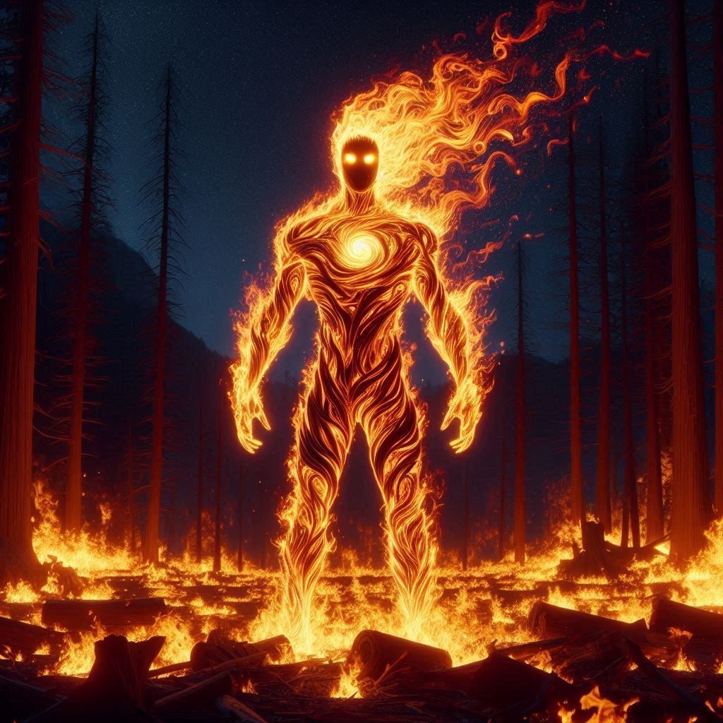 "Fury of the Burning Titan"