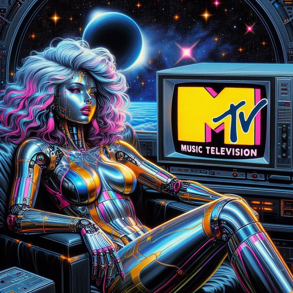 hajime sorayama retro 80s sci-fi futurism cyberpunk space ro...