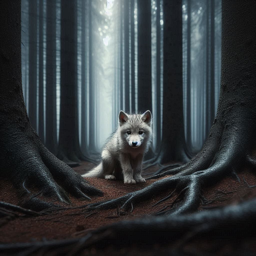 Alété sit and wait.  Alété scared.