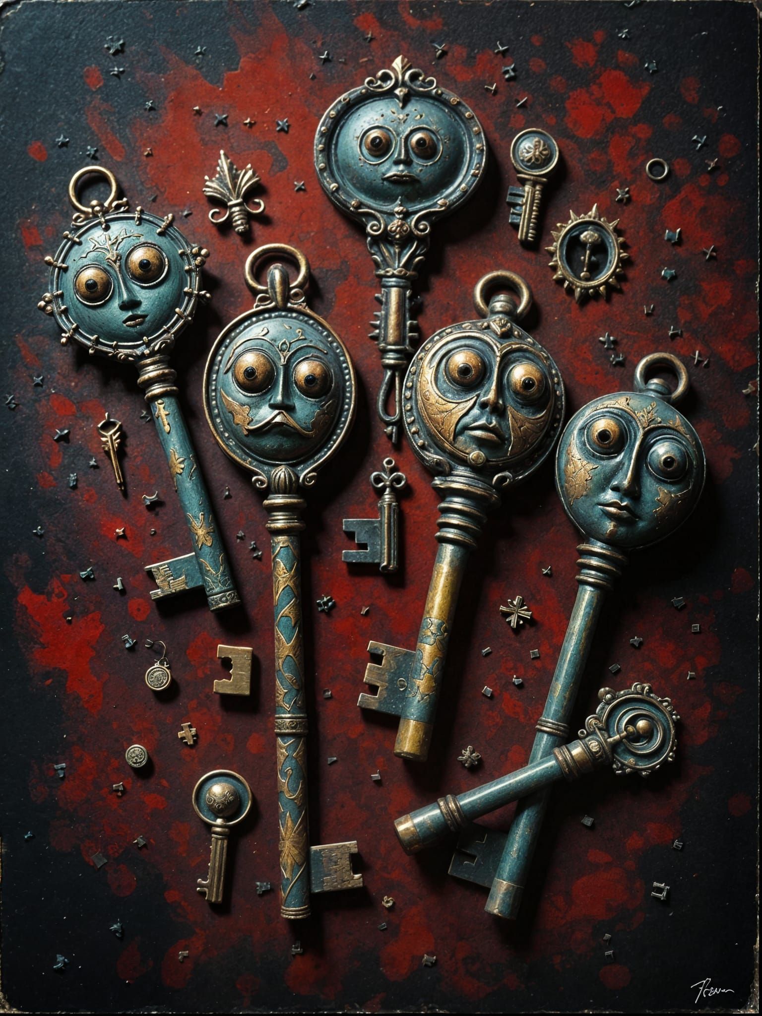 Key Characters  by @The Artlete 