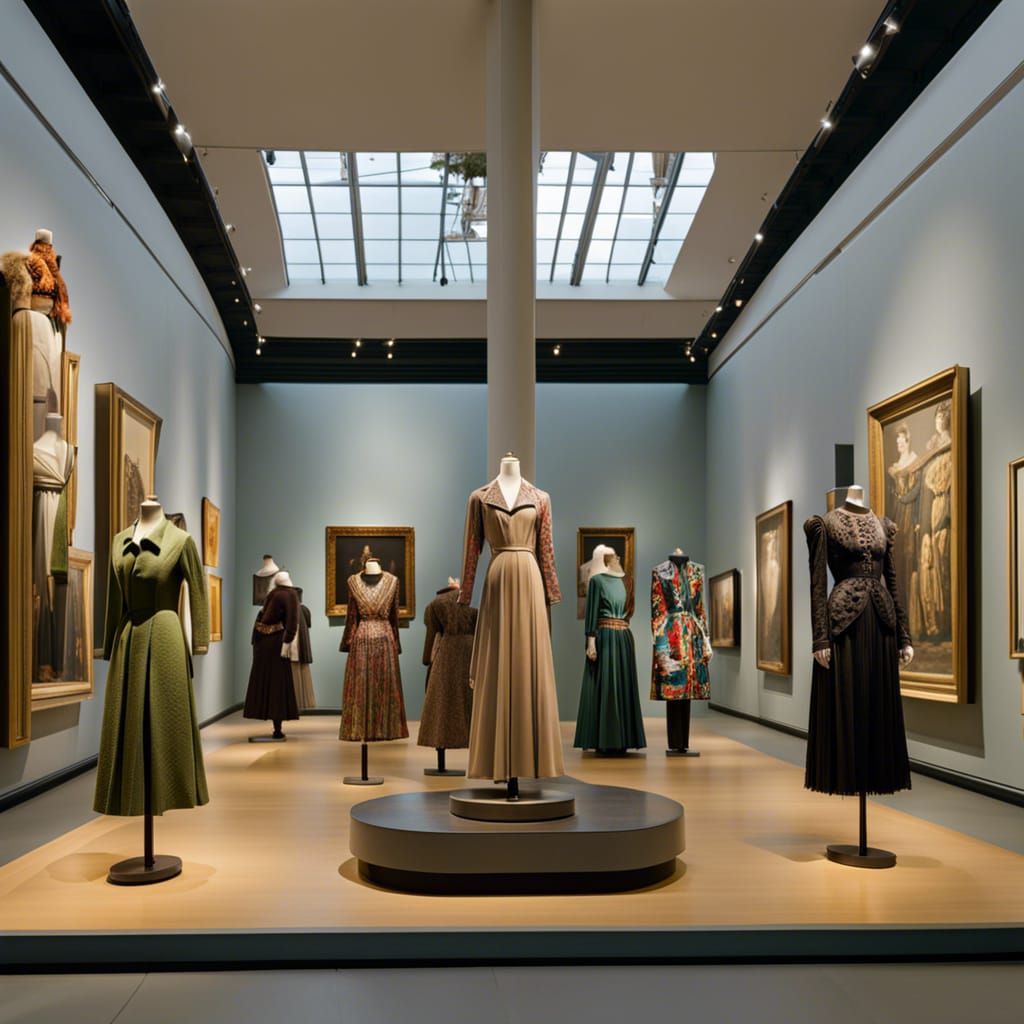 Museum with fashion of all times