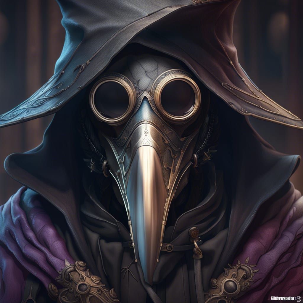 Medieval Plague doctor false