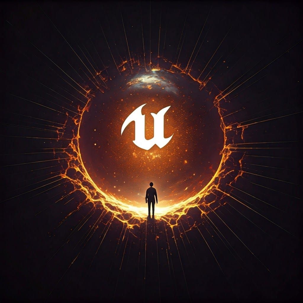 Fantastical Detailed Matte Painting in Unreal Engine 5