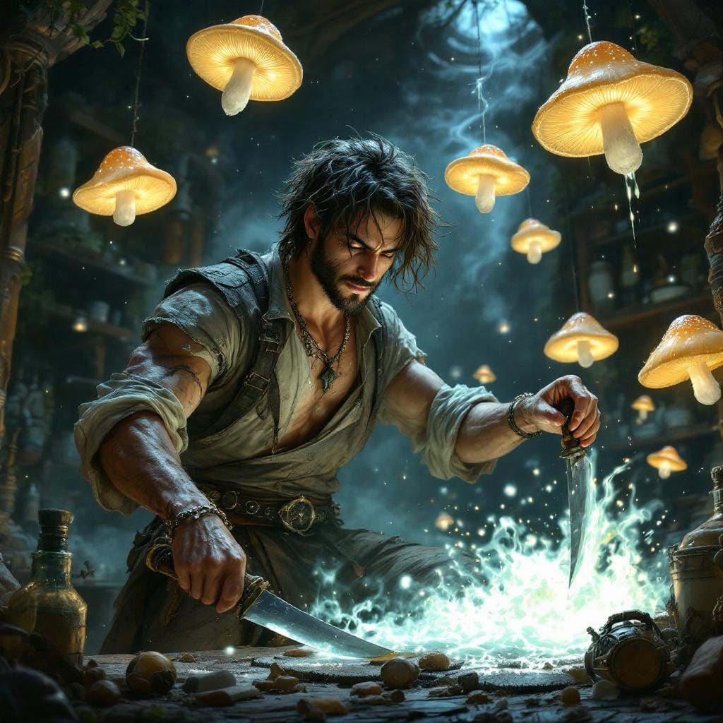 A dream, a hallucinations, or some kind of sorcery?