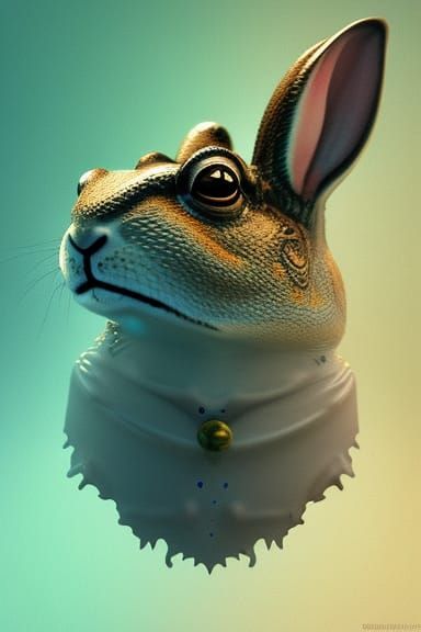 Spiritual water rising rabbit toad dirigible