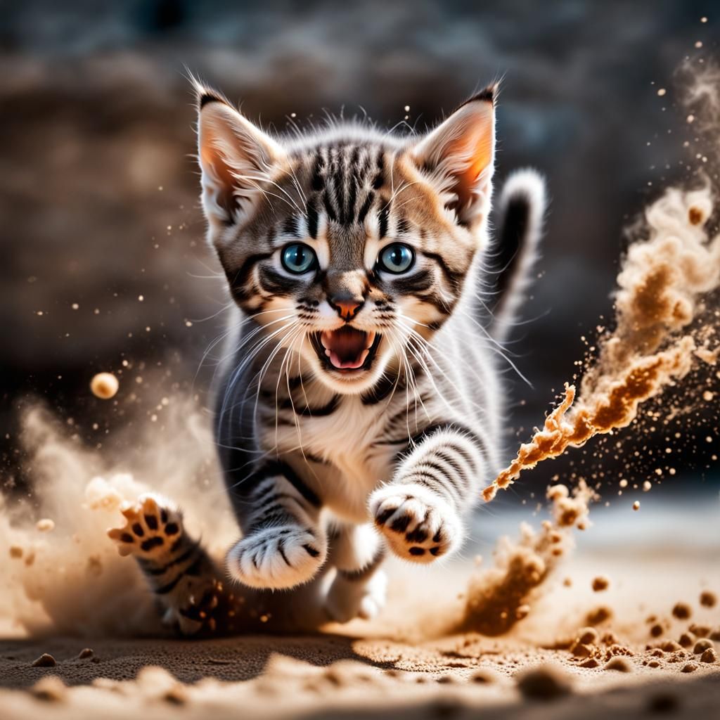 hyper-detailed photorealistic macro image of a magnificent k...