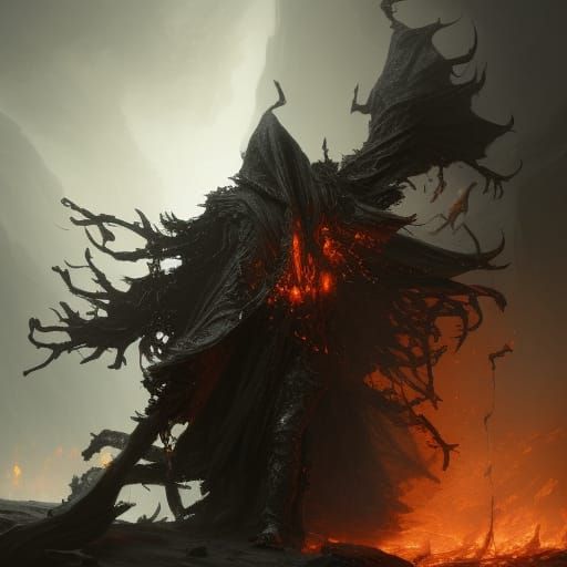 Ashen Reaper (attempts) - Ai Generated Artwork - Nightcafe Creator