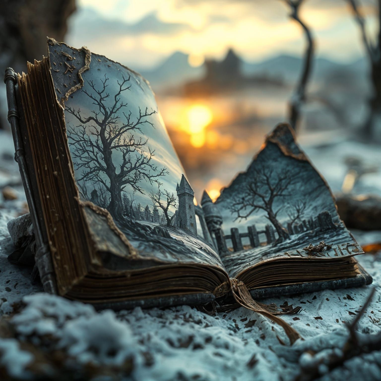 Left behind  by @GoosebumpArt