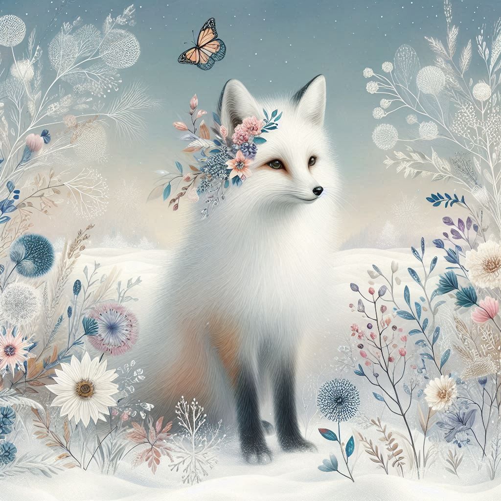 Winter fox
