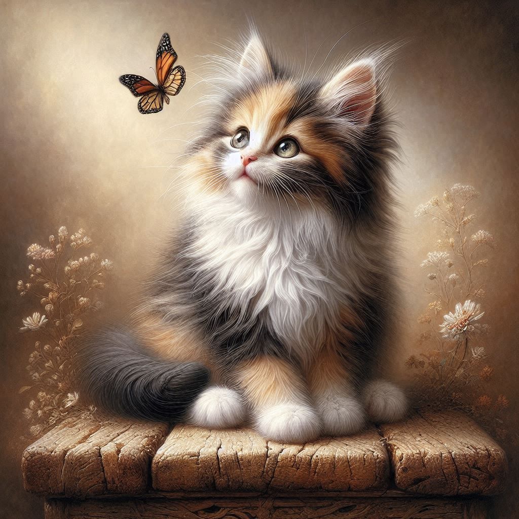 The New Friends In the Garden 😁😁😸😸